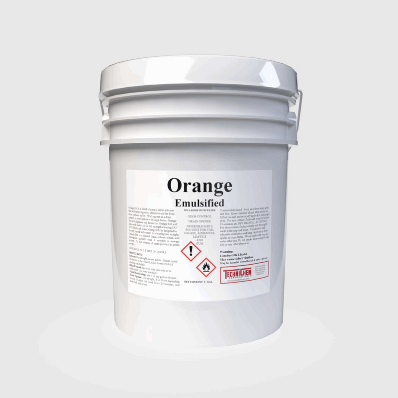 ORANGE EMULSIFIED, Citrus Solvent