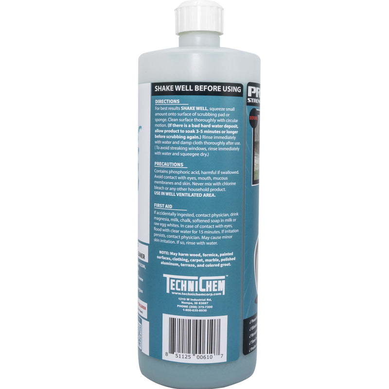 PRO STRENGTH, Hard Water and Mineral Remover - TECHNICHEM
