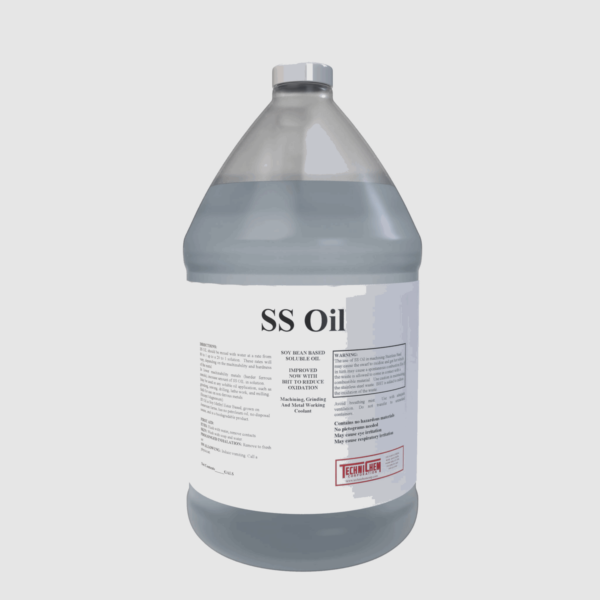 SS OIL, Grinding Coolant — TECHNICHEM