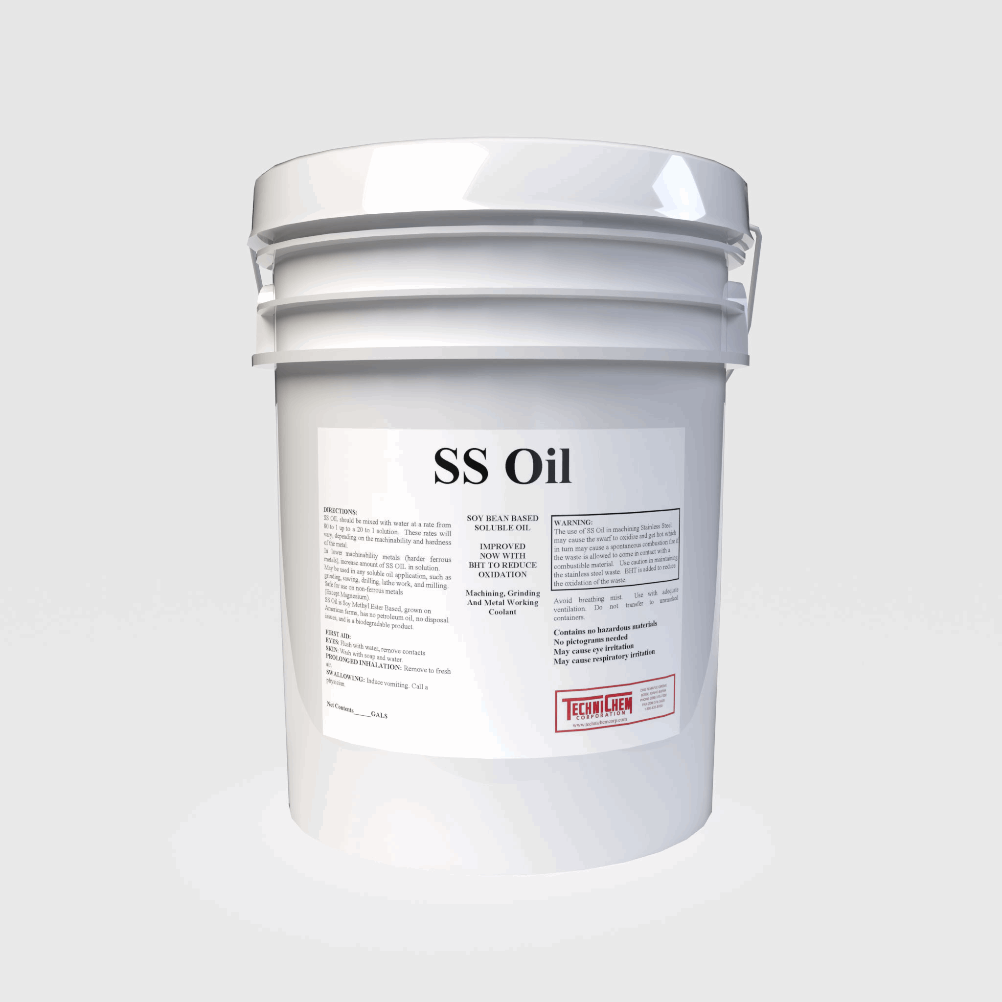 SS OIL, Grinding Coolant — TECHNICHEM